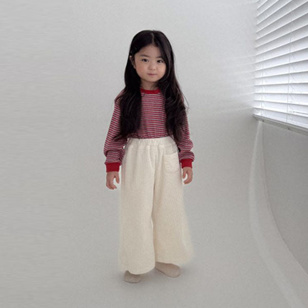Pantalones de pana con bolsillos