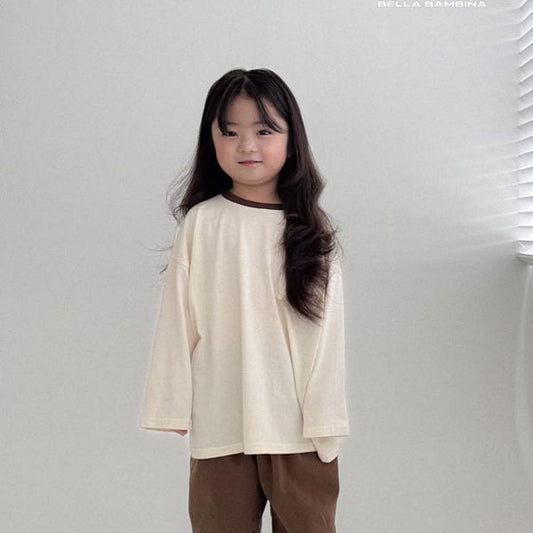 Wide Color-Block Boxy Tee