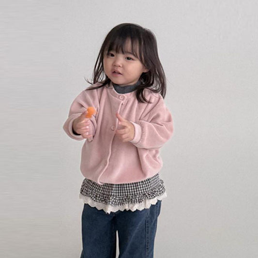 (Bebe) Check Layered Skirt