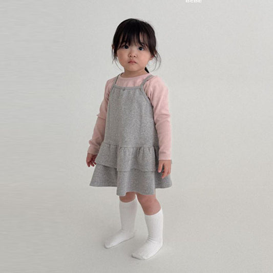 (Bebe) Ribbon Layered Dress