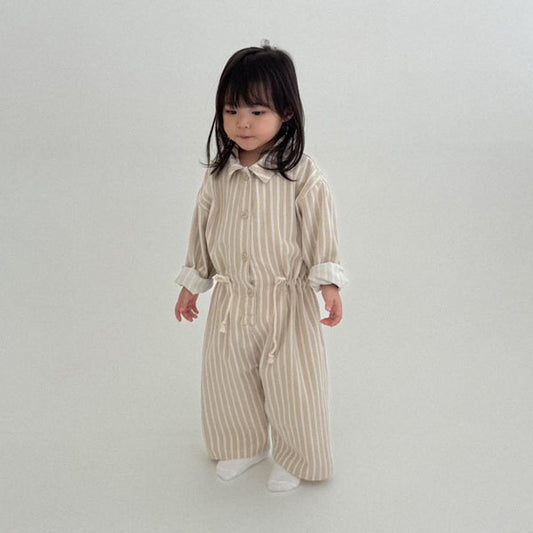 (Bebe) Stripe Shear Suit