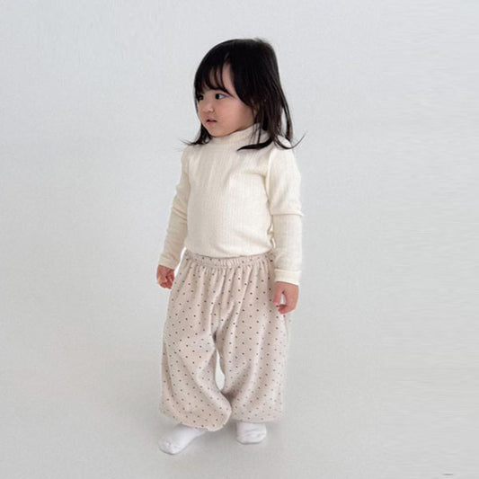 (Bebe) Cotton Candy Jogger Pants (Dot)