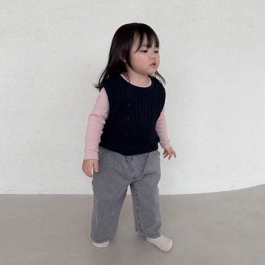 (Bebe) Stretch Stripe Pants