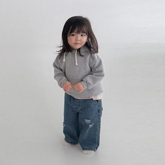 (Bebe) Ripped Denim Pants