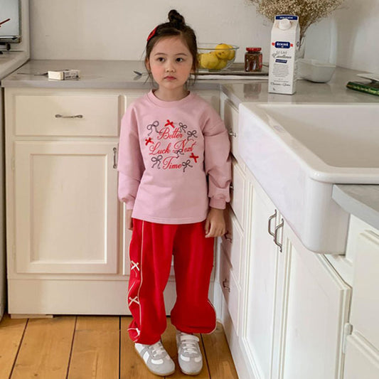 Pantalones deportivos con cinta de línea