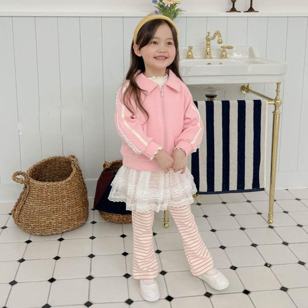 Stripe Flare Pants