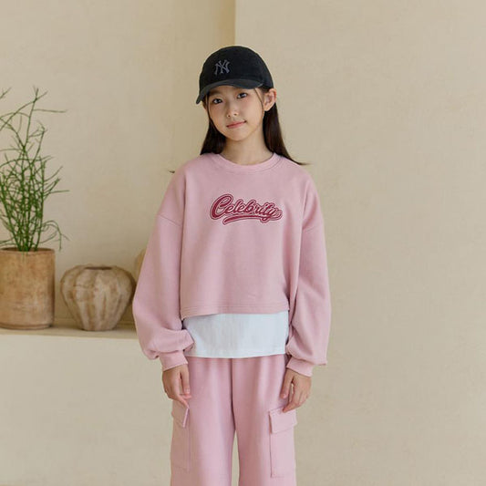 Celeb Layered Crop Tee (inner attached)