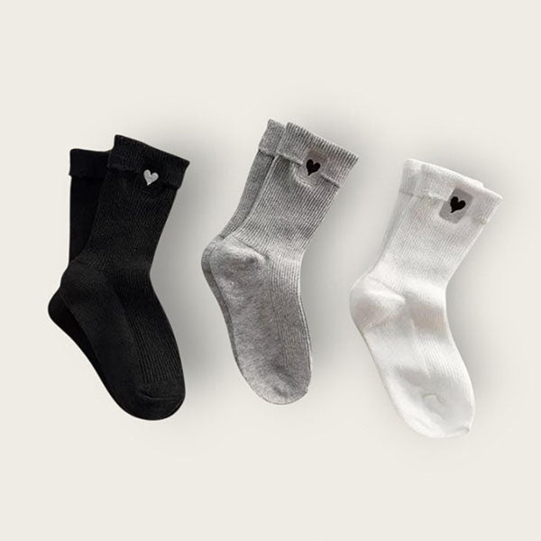 Embroidered Heart 3-Piece