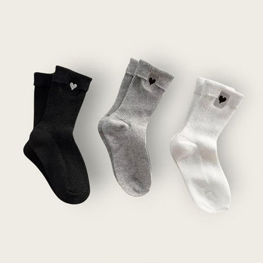 Embroidered Heart 3-Piece