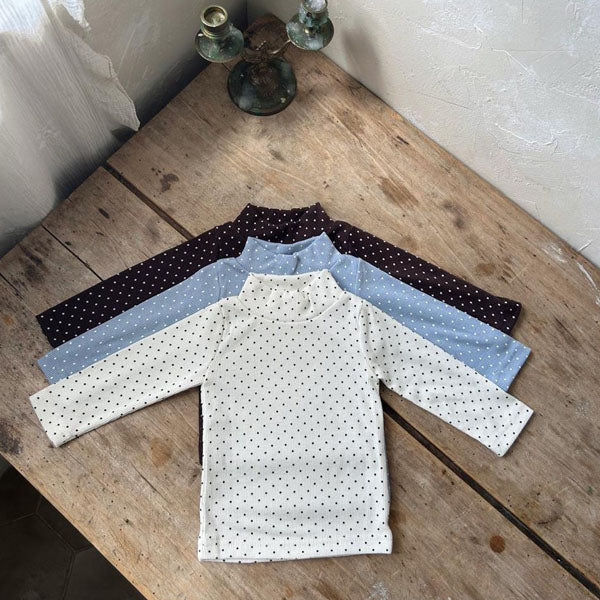 Bebe Gana Dot Turtleneck