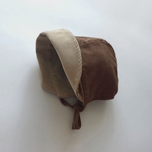 Corduroy Reversible Bonnet