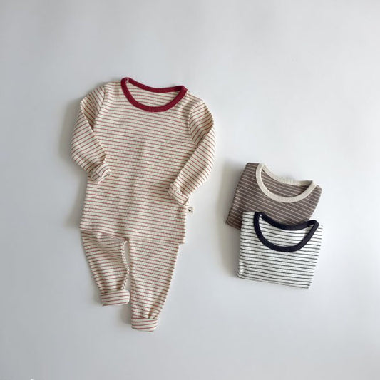 Striped Ribbed Loungewear