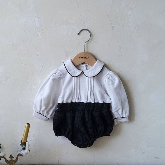 Rerun Pintuck Suit Boy (Ribbon Brooch Set)