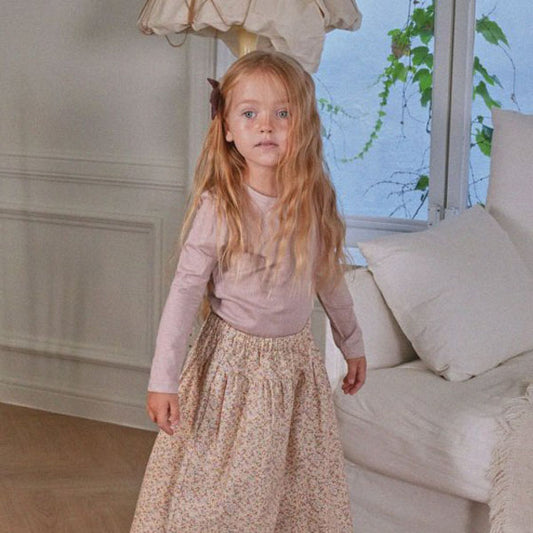 Gold Pearl Round Tee