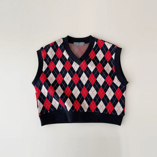 Jacquard Pattern Vest