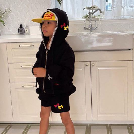 Two Ribbon Hoodie Jacket (Adult)