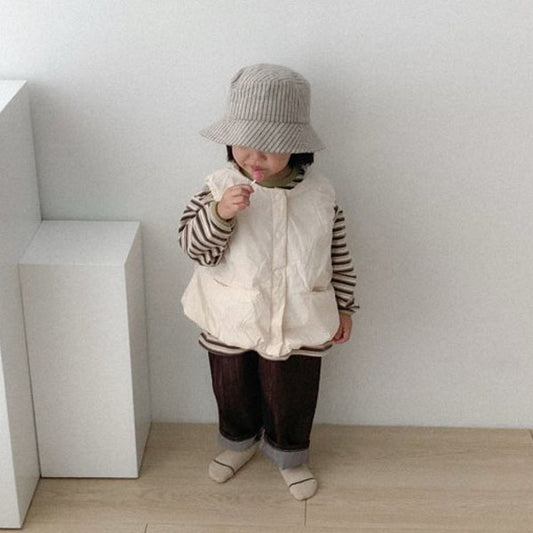 Round Non-Fade Denim Pants