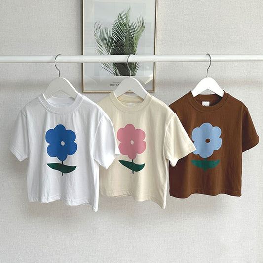 Camiseta de flores