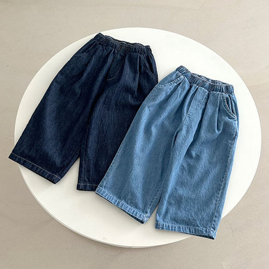 Pantalones chinos de mezclilla