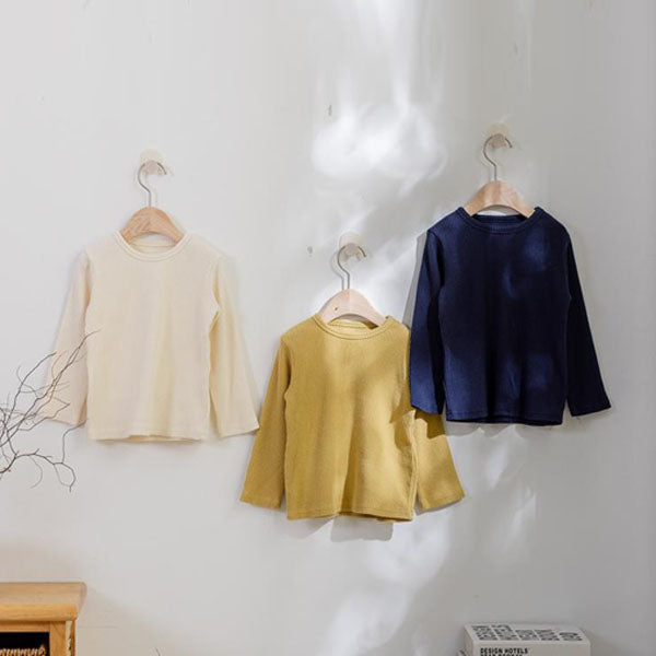 TEE3107 Ribbed Washed Tee