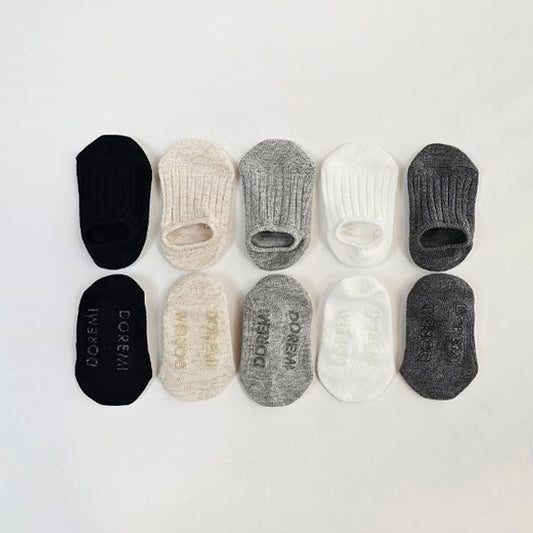 Basic No-Show Socks (5P)