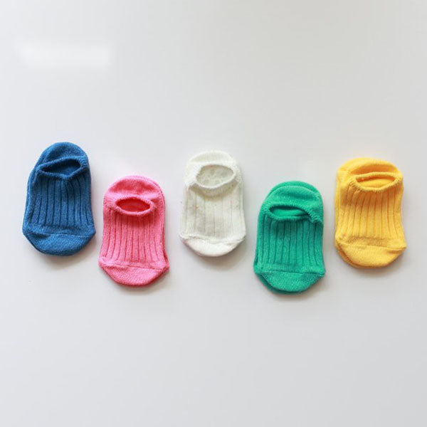 Vivid No-Show Socks (5P)