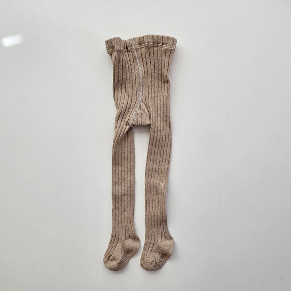 Glitter Tights Gold Beige (1P)