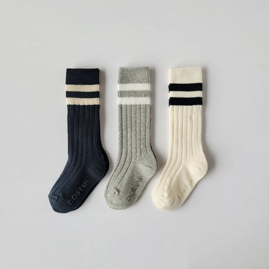 Dandy Knee Socks Cream (3P)