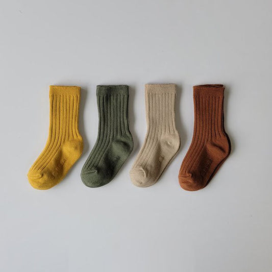 Maple Rib Socks (4P)