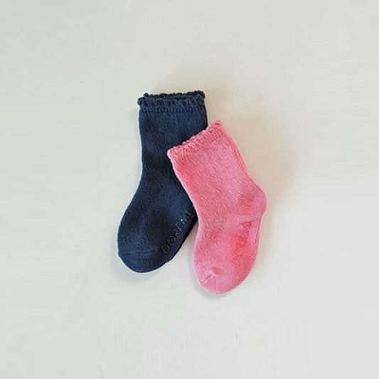 Clover Roomy Socks Pink Set (2P)