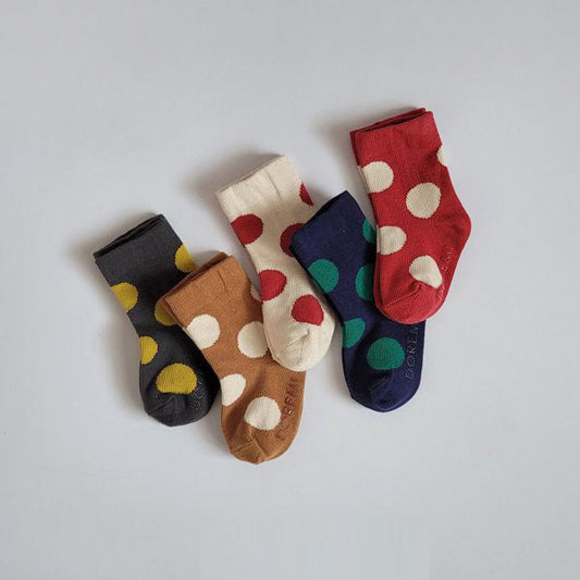 French Dot Socks (5P)