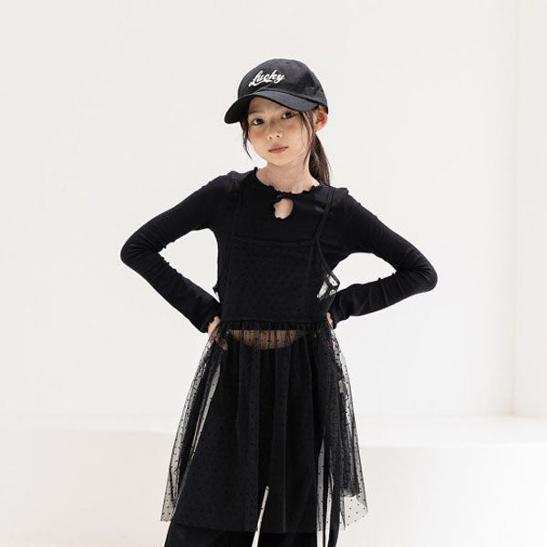 Ribbed Keyhole T-shirt