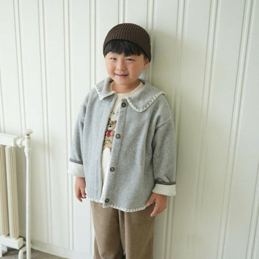 Marine Mellow Fleece Cardigan