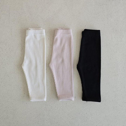 Ribbed Binding Pants