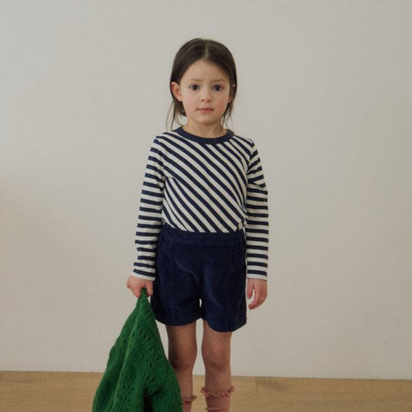 Tornado Tee Korean toddler t-shirt in wine made in Korea