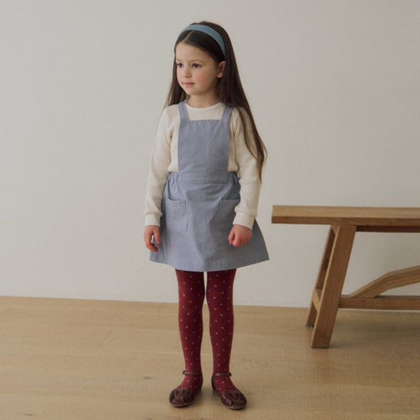 Painting Dress Korean toddler dress in ivory made in Korea