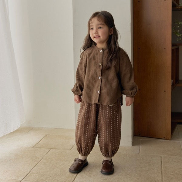 Bouchard Bloomers Korean toddler bloomer in beige made in Korea