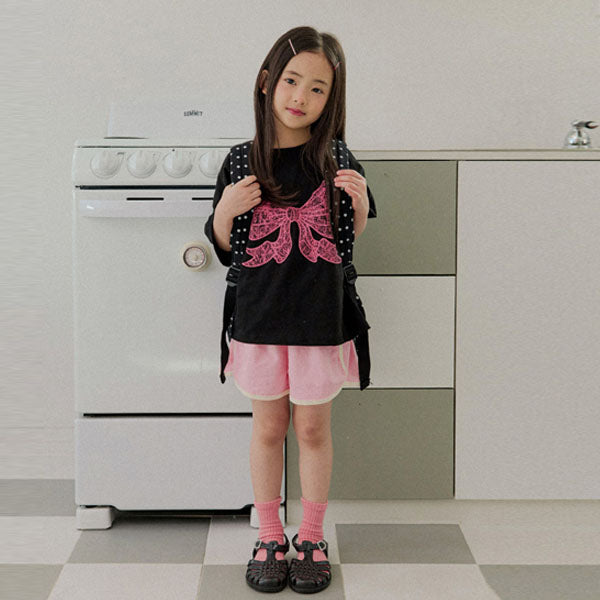 Dolphin Pants Korean juniors pants in pink made in Korea