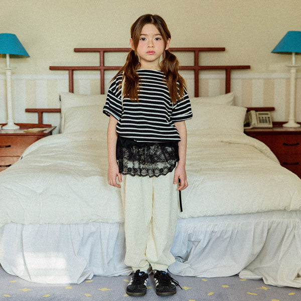 Summer Jogger Pants Korean juniors pants in pink made in Korea