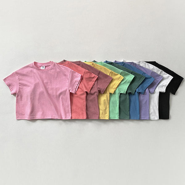 Hello Summer Short Sleeve Tee Korean juniors t-shirt in pink made in Korea