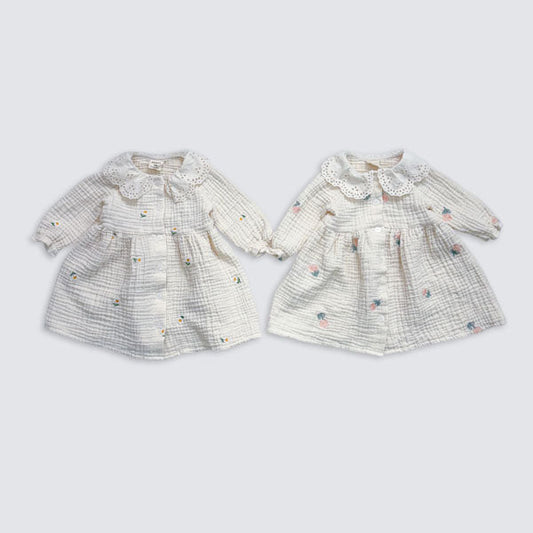 Baby Dress Korean toddler dress in tulip made in Korea