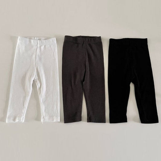 Leggings Korean kids pants in ivory made in Korea