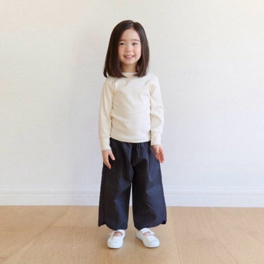 Pumpkin Pants Korean toddler pants in beige made in Korea