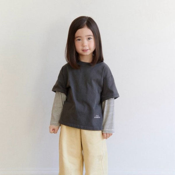 Ray Tee Korean toddler t-shirt in pink made in Korea