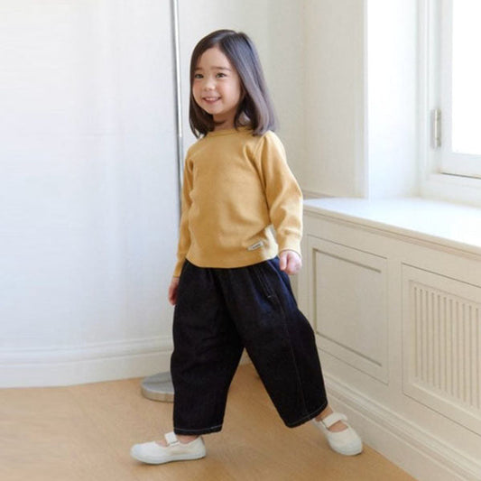 Everywhere Pants Korean toddler pants in deep blue made in Korea