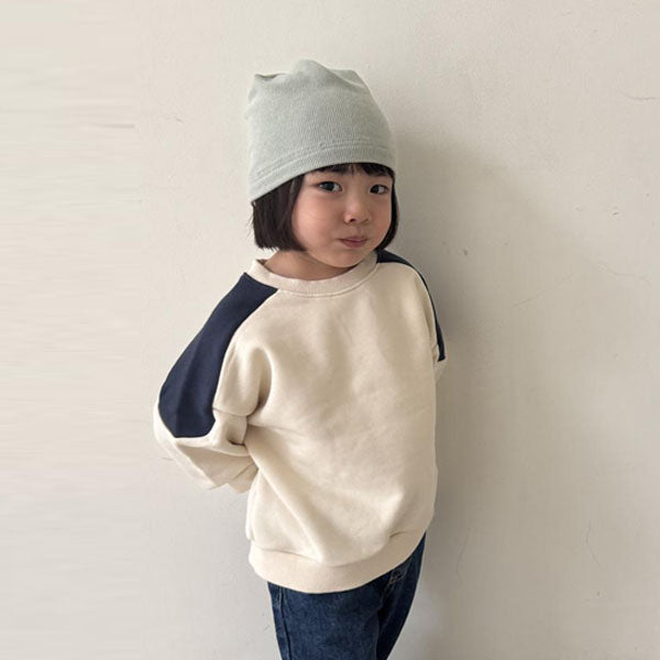 Rugby Sweatshirt Korean juniors sweater in green made in Korea