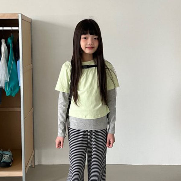 Duke Set Korean juniors set in mint-gray made in Korea