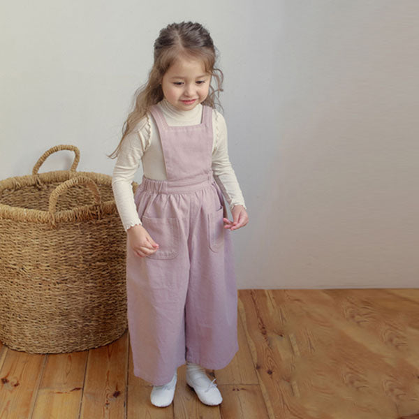 Ivy Overall Korean toddler overall in blue made in Korea