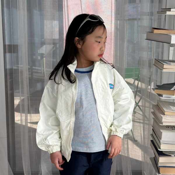 Mono Jumper Jacket Korean toddler jacket in blue made in Korea