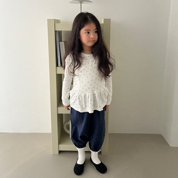 Clara Pants Korean juniors pants in ivory made in Korea